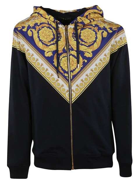 herren pullover versace sale|Versace barocco hoodie.